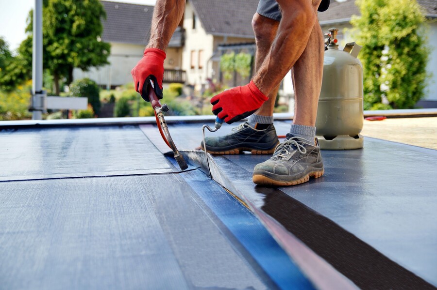 Flat Roofing by Performance Roofing and Impact Windows